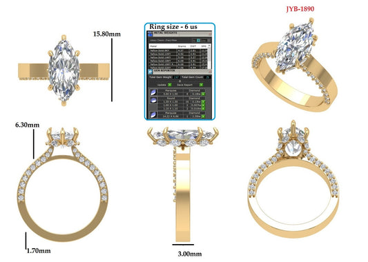 Custom Ring Order - Riley/Adam