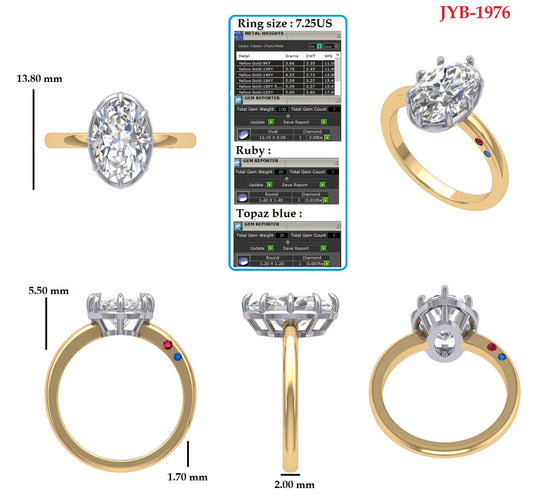 Custom Ring Order -Colleen