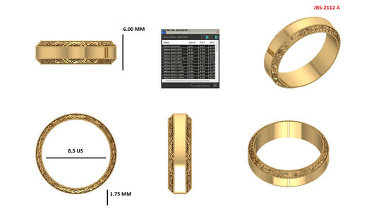 Custom Ring Order - Carmen men’s band
