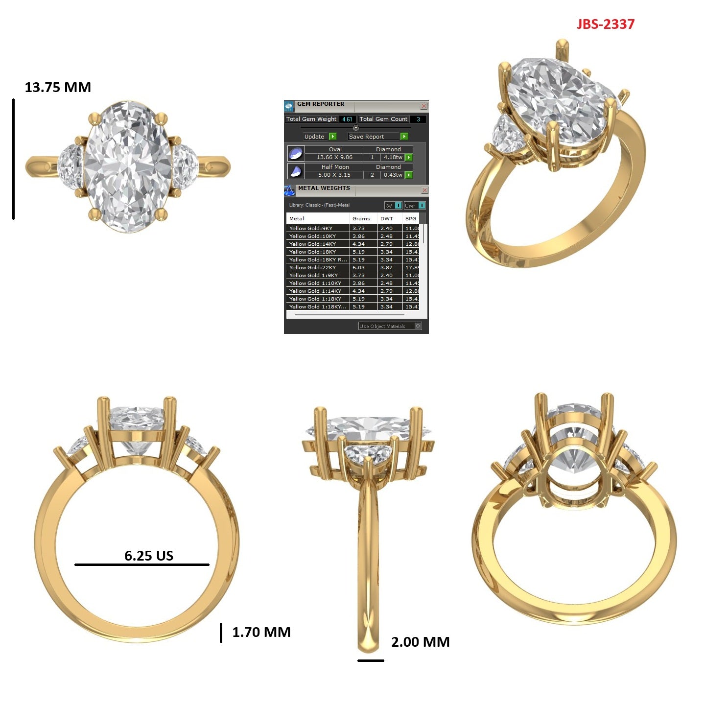 Custom Ring Order - Nicholaus