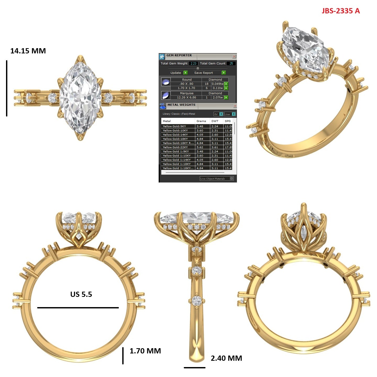 Custom Ring Order - Dylan