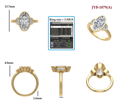 Custom Ring Order - Katie S Moval