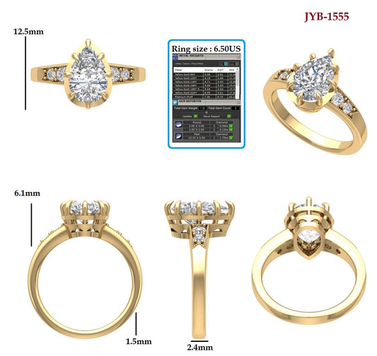 Custom Ring Order -Monica