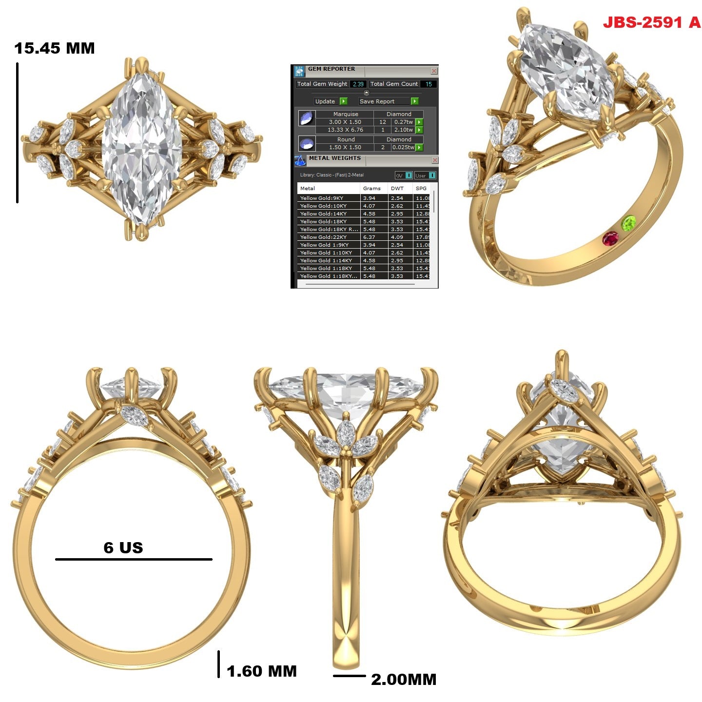 Custom Ring Order - Daniel PM