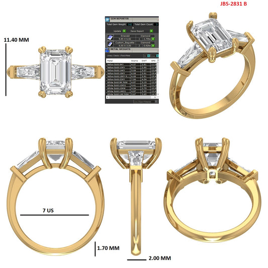 Custom Ring Order - Kali reset and band