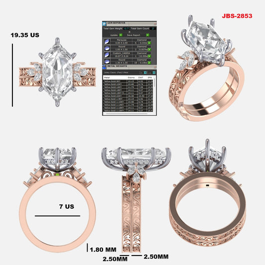 Custom Ring Order - Matching wedding band