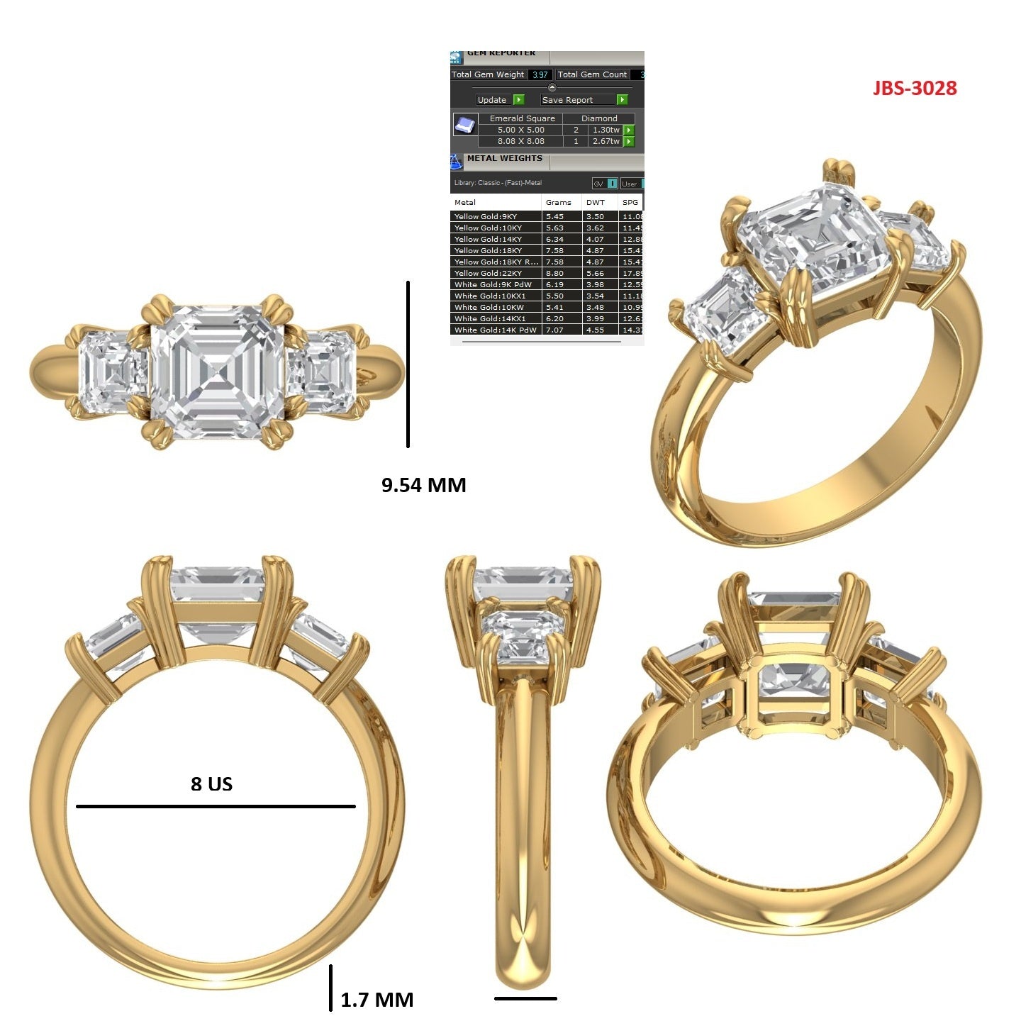 Custom Ring Order -Jasmine Asscher