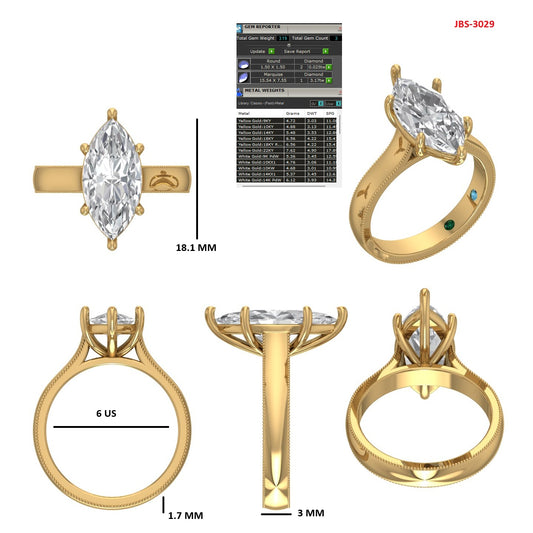 Custom Ring Order - Sawyer