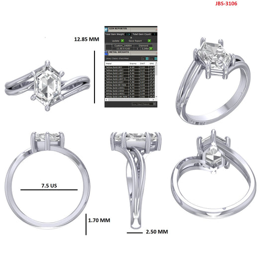 Custom Ring Order - Jackson Dutch marquise