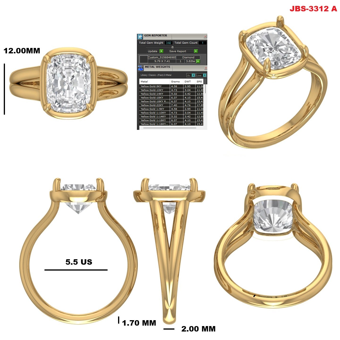Custom Ring Order - Brittany