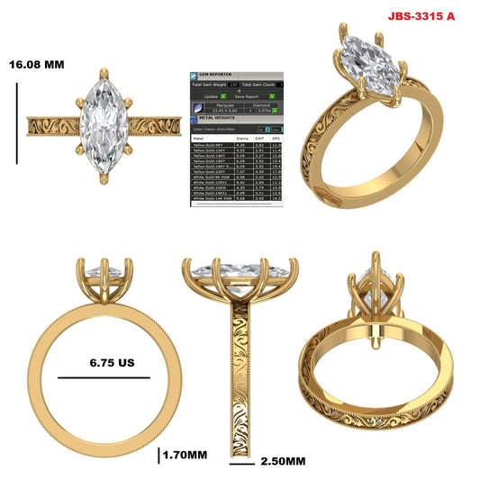 Custom Ring Order - Kylee