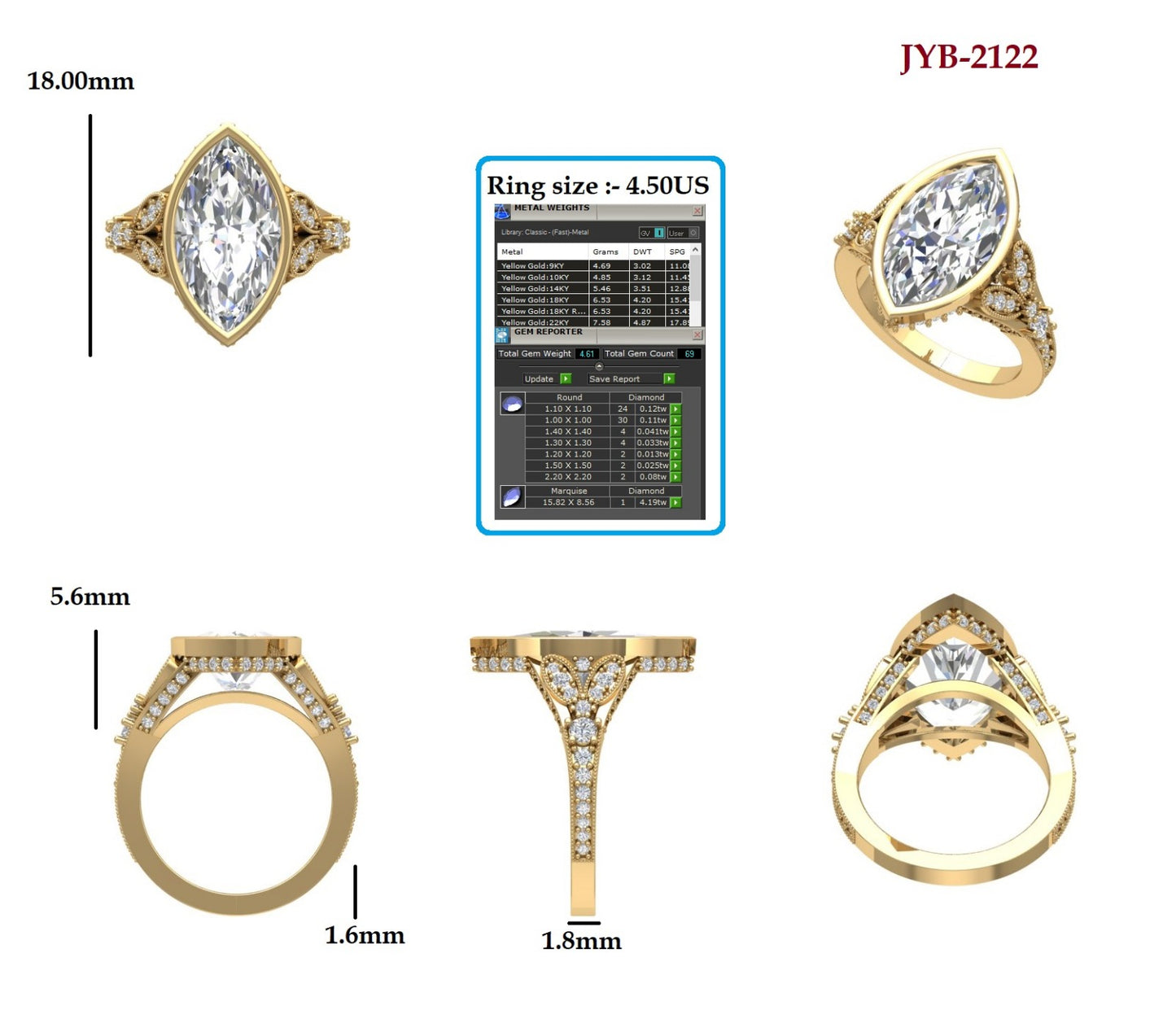 Custom Ring Order - Armani