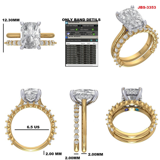 Custom Ring Order - Kimberly band