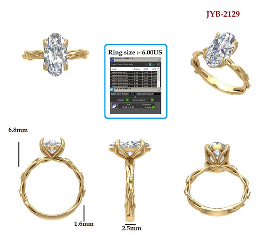 Custom Ring Order - Ana LG Moval