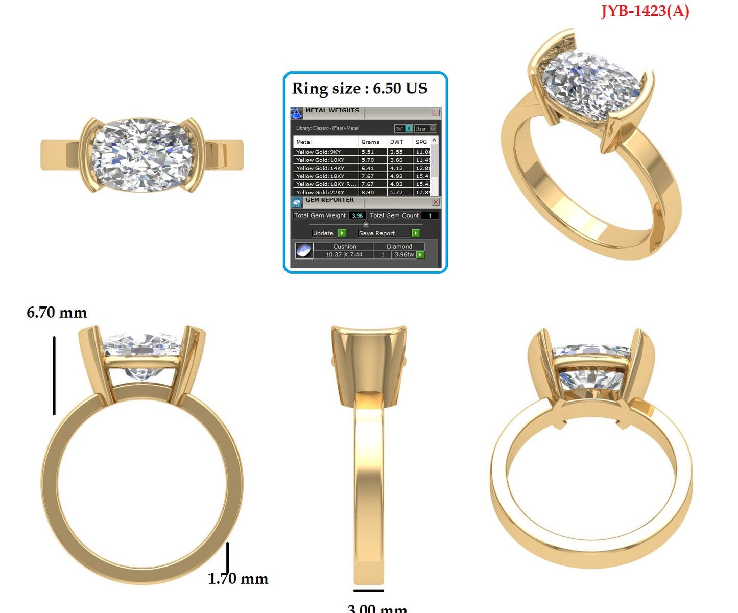 Custom Ring Order - Shaun
