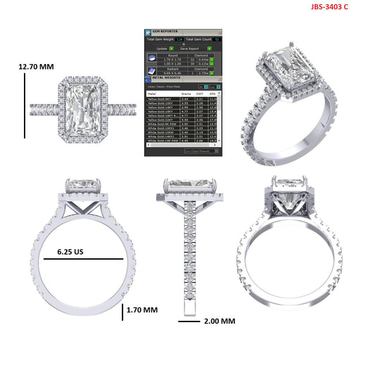 Custom Ring Order - Lindsay Radiant