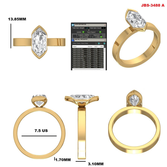 Custom Ring Order - Aitza women’s rings