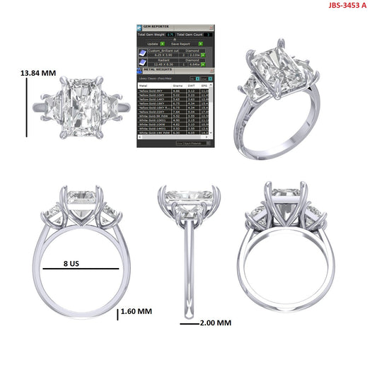 Custom Ring Order - Jessica D