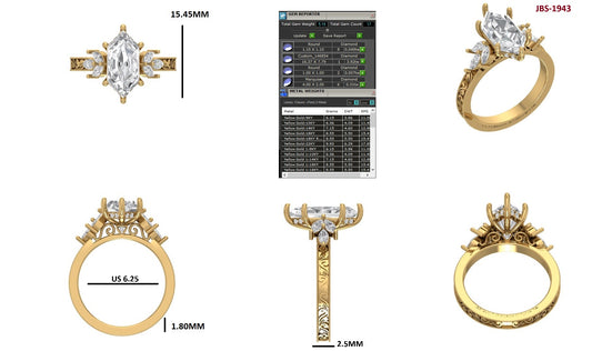 Custom Ring Order - Bryan