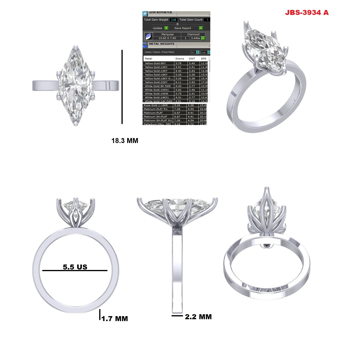 Custom Ring Order -Chelsea/Jake