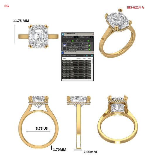 Custom Ring Order Jillian Old Mine uncert