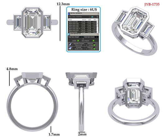 Custom Ring Order - Krisztina