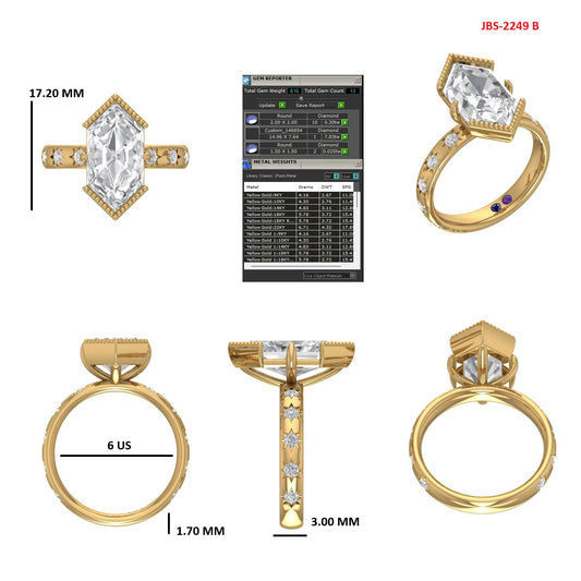 Custom Ring Order - Nick/Kayla