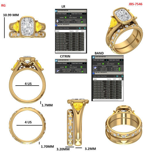 Custom Ring Order Salina wedding band