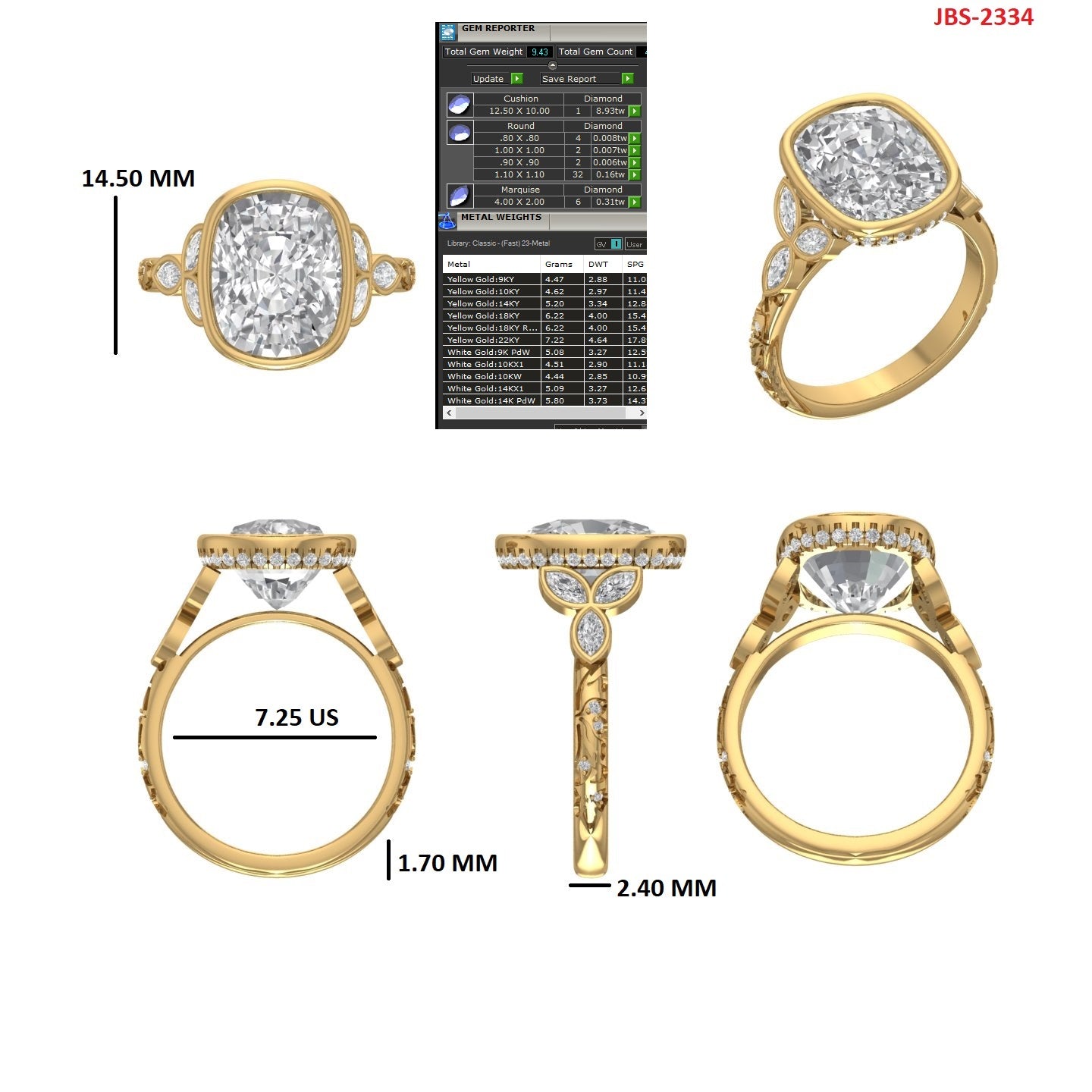 Custom Ring Order - Jason
