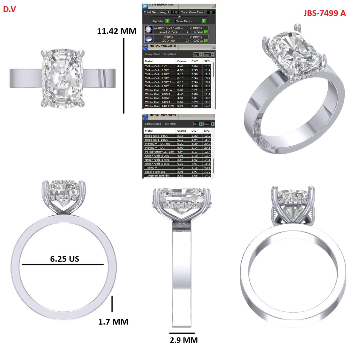 Custom Ring Order Bria/Connor