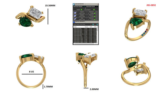 Custom Ring Order -Anna Bypass ring