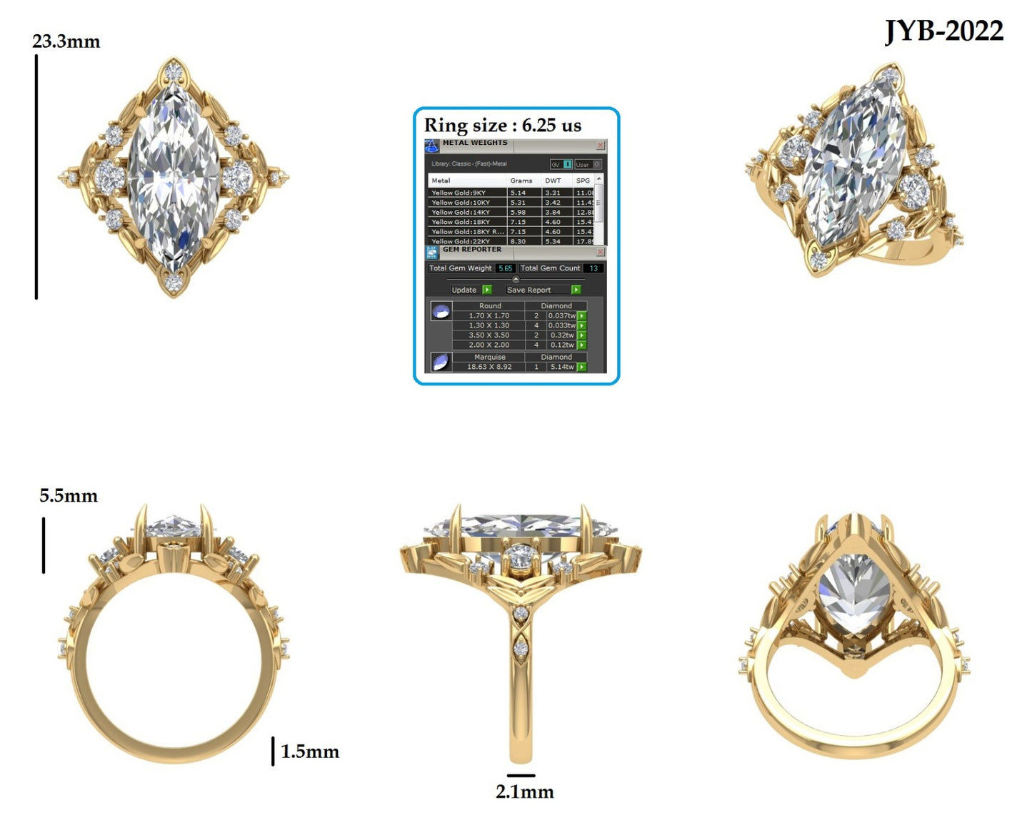 Custom Ring Order - Chad