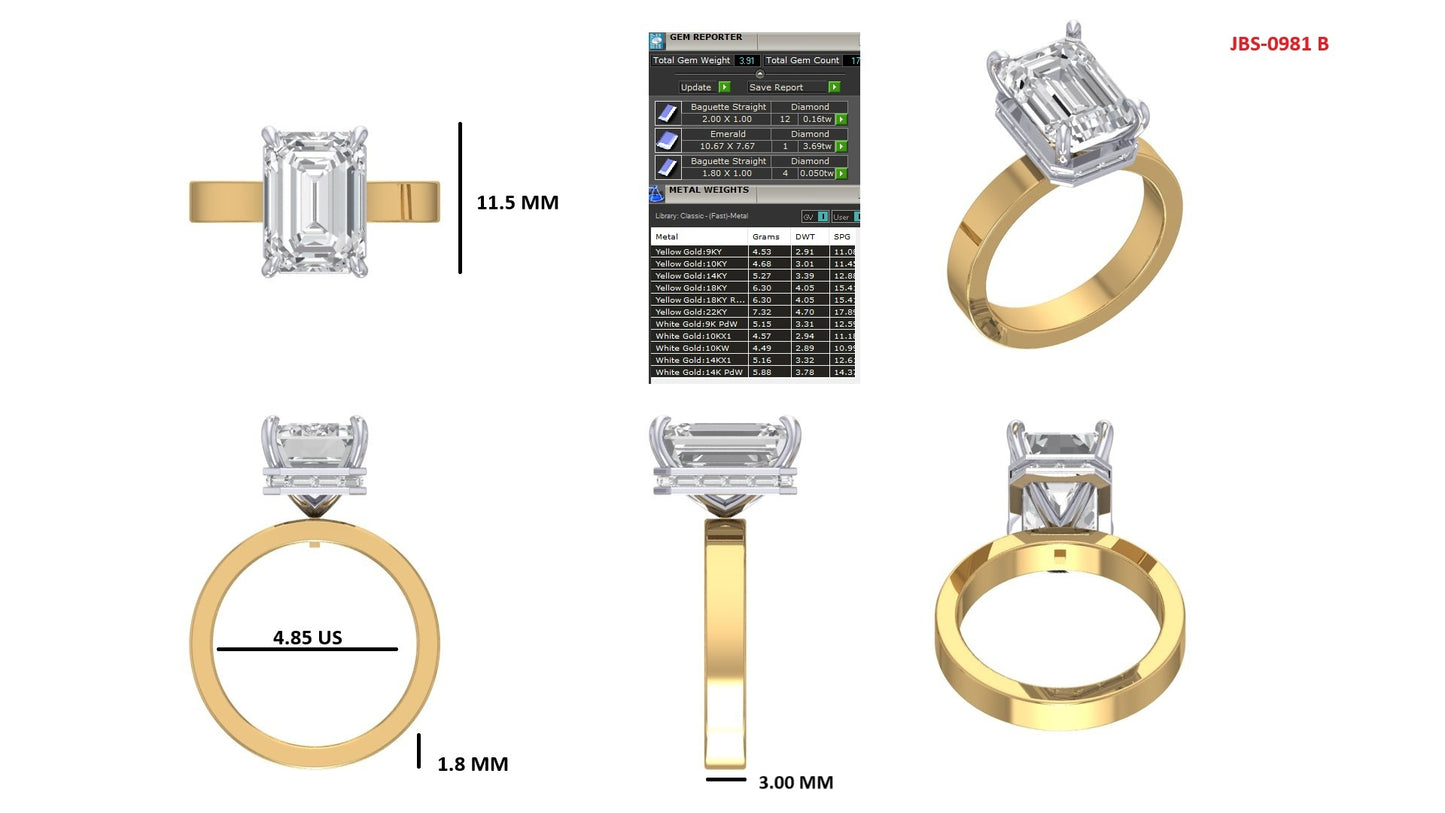 Custom Ring Order - Valerie T