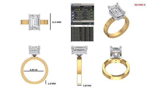 Custom Ring Order - Valerie T
