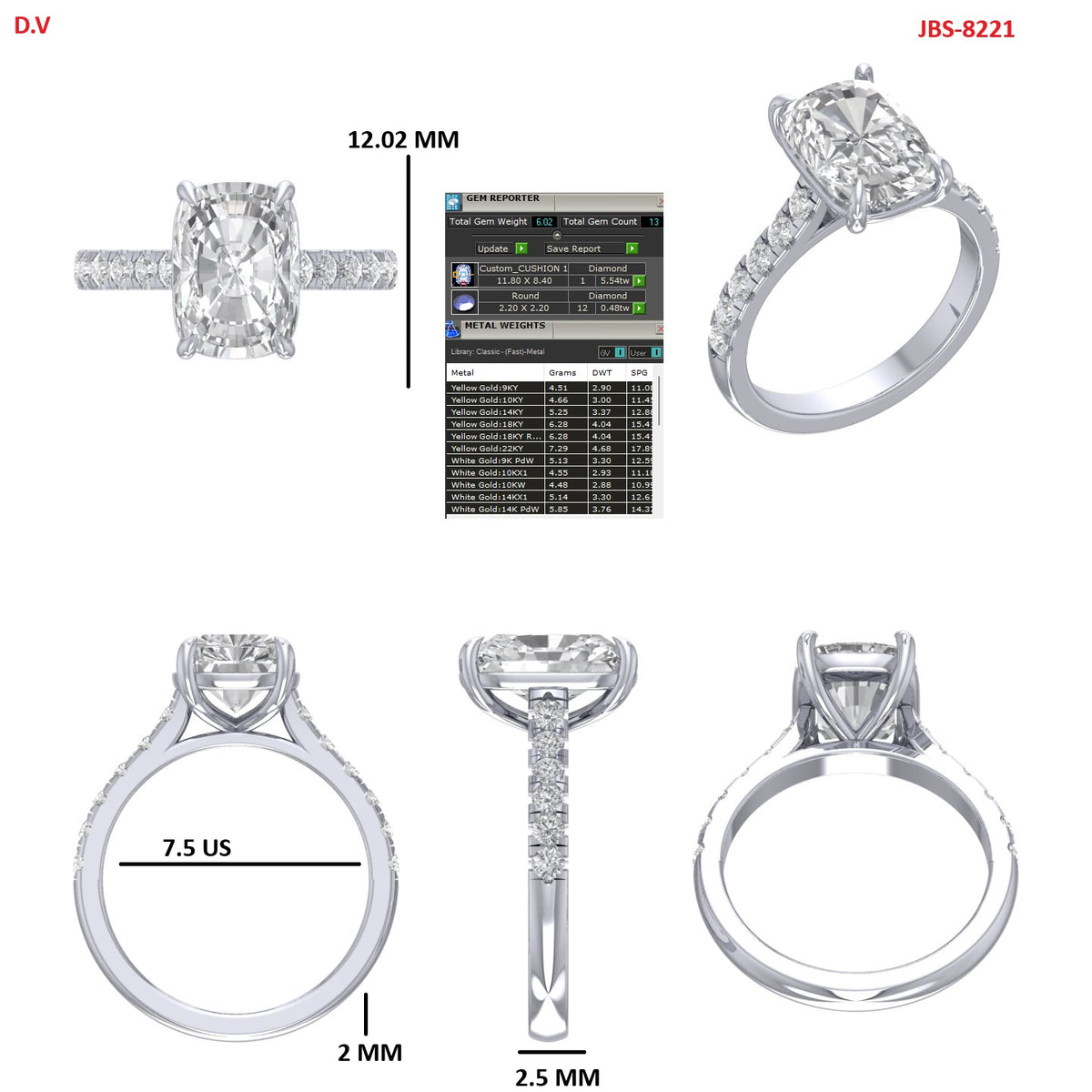 Custom Ring Derrick Old mine