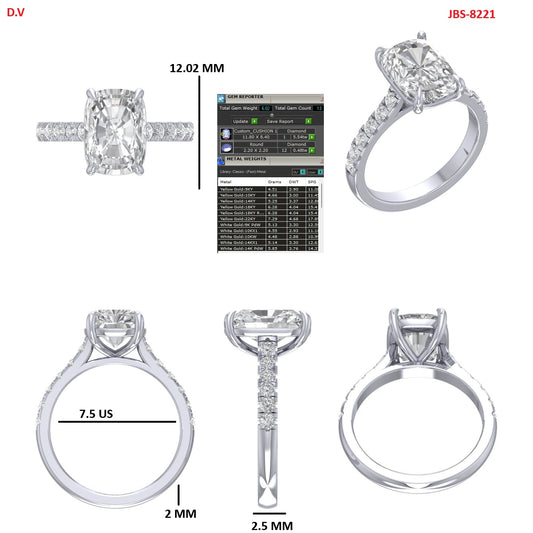 Custom Ring Derrick Old mine