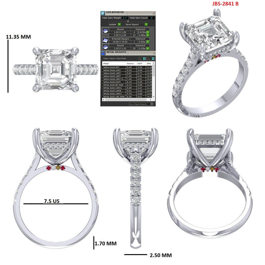 Custom Ring Order - Anastasia Engagement ring