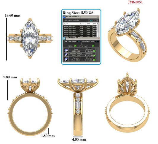 Custom Ring Order - Zach marquise