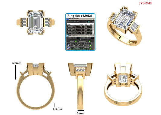 Custom Ring Order - Carlene