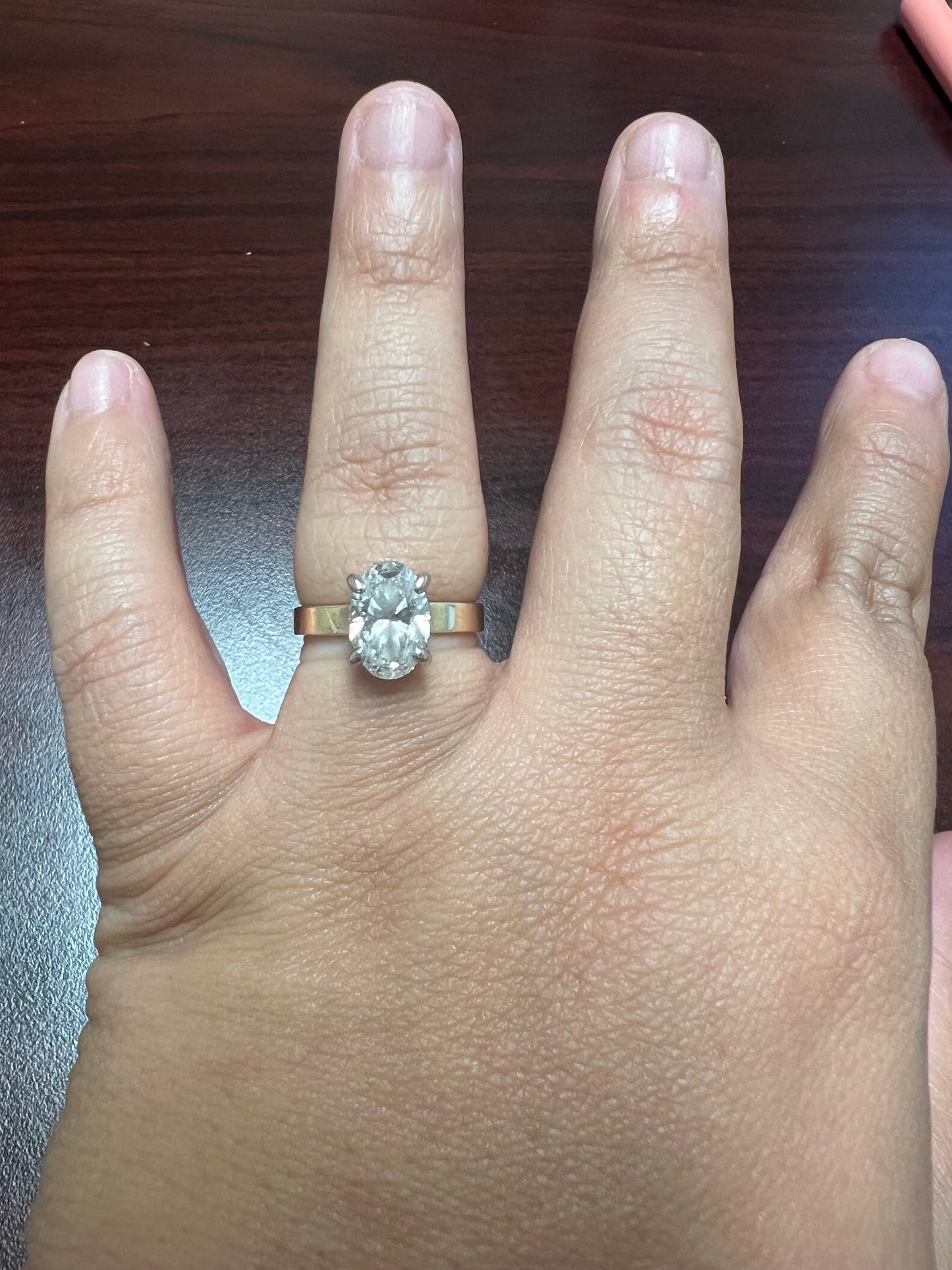Custom Ring Order - Elizabeth OSEGUERA