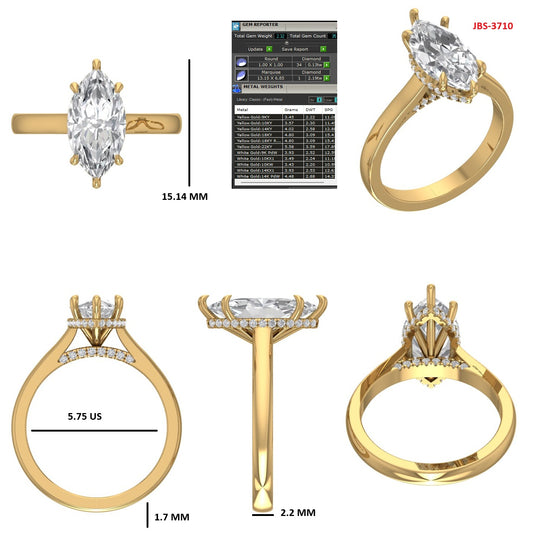 Custom Ring Order - Kyle/Makenzie