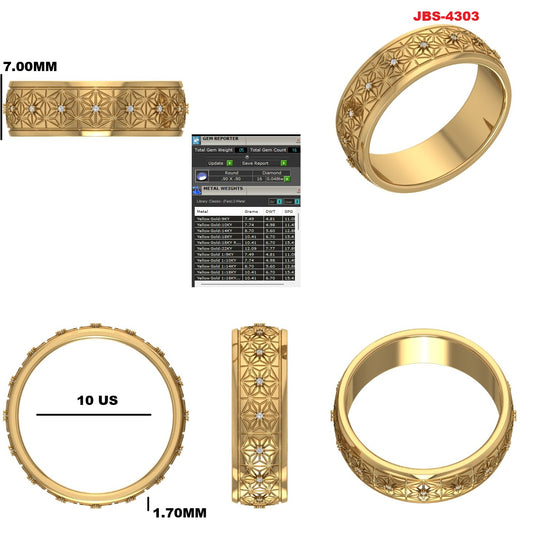 Custom Ring Order - Taylor men’s band