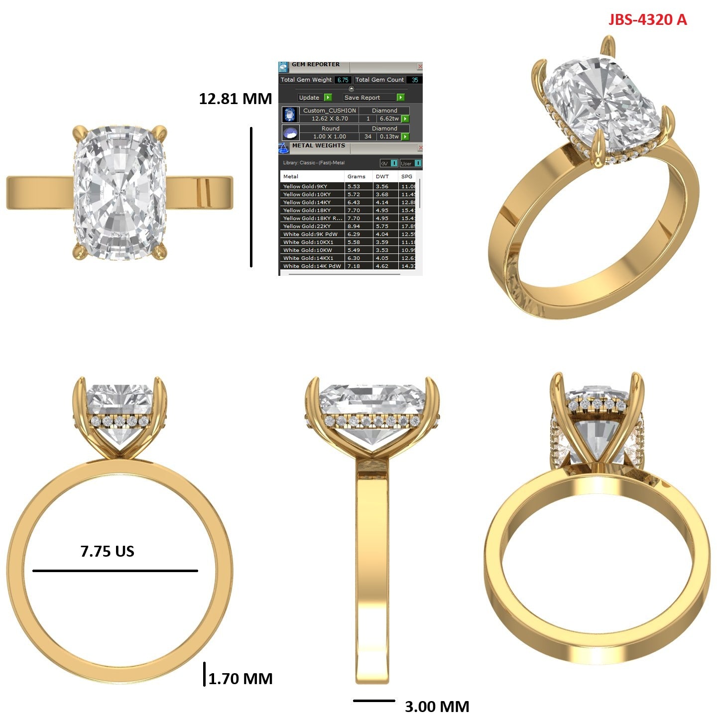 Custom Ring Order - Chad old mine