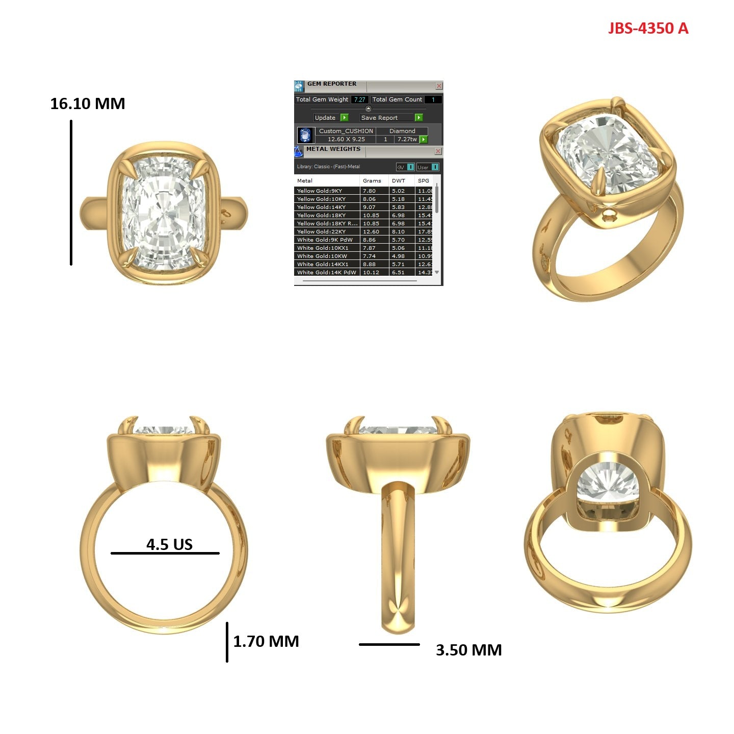 Custom Ring Order Lindsey reset