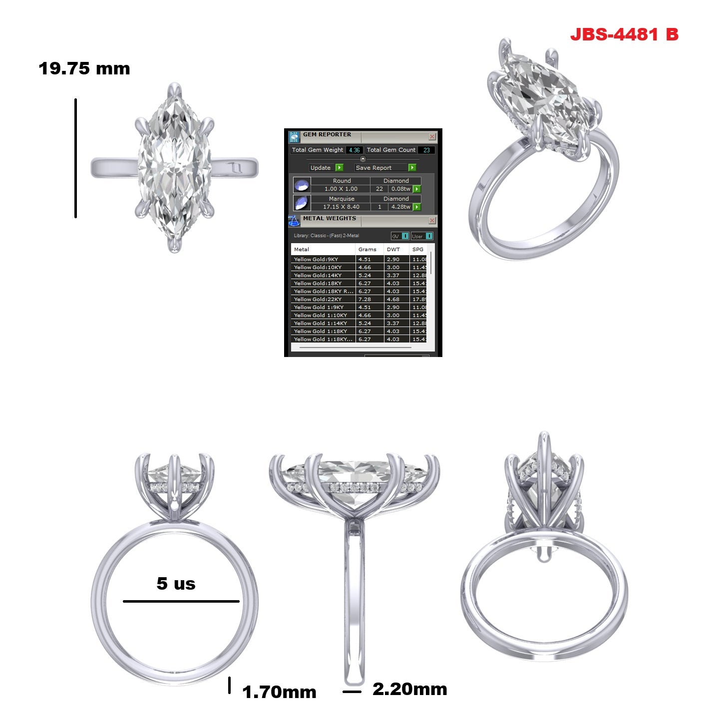 Custom Ring Order -Madeline/Connor
