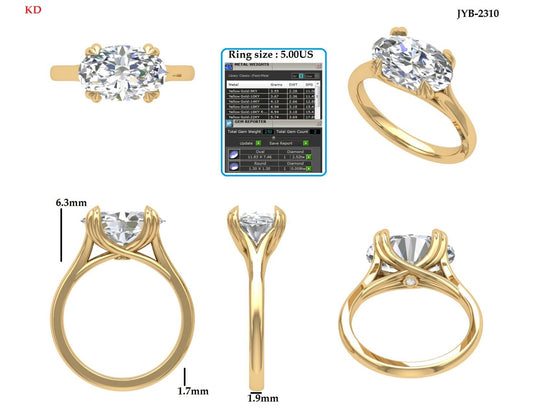 Custom Ring Order - Tamar