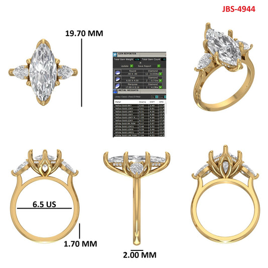 Custom Ring Order - Megan O/Sean
