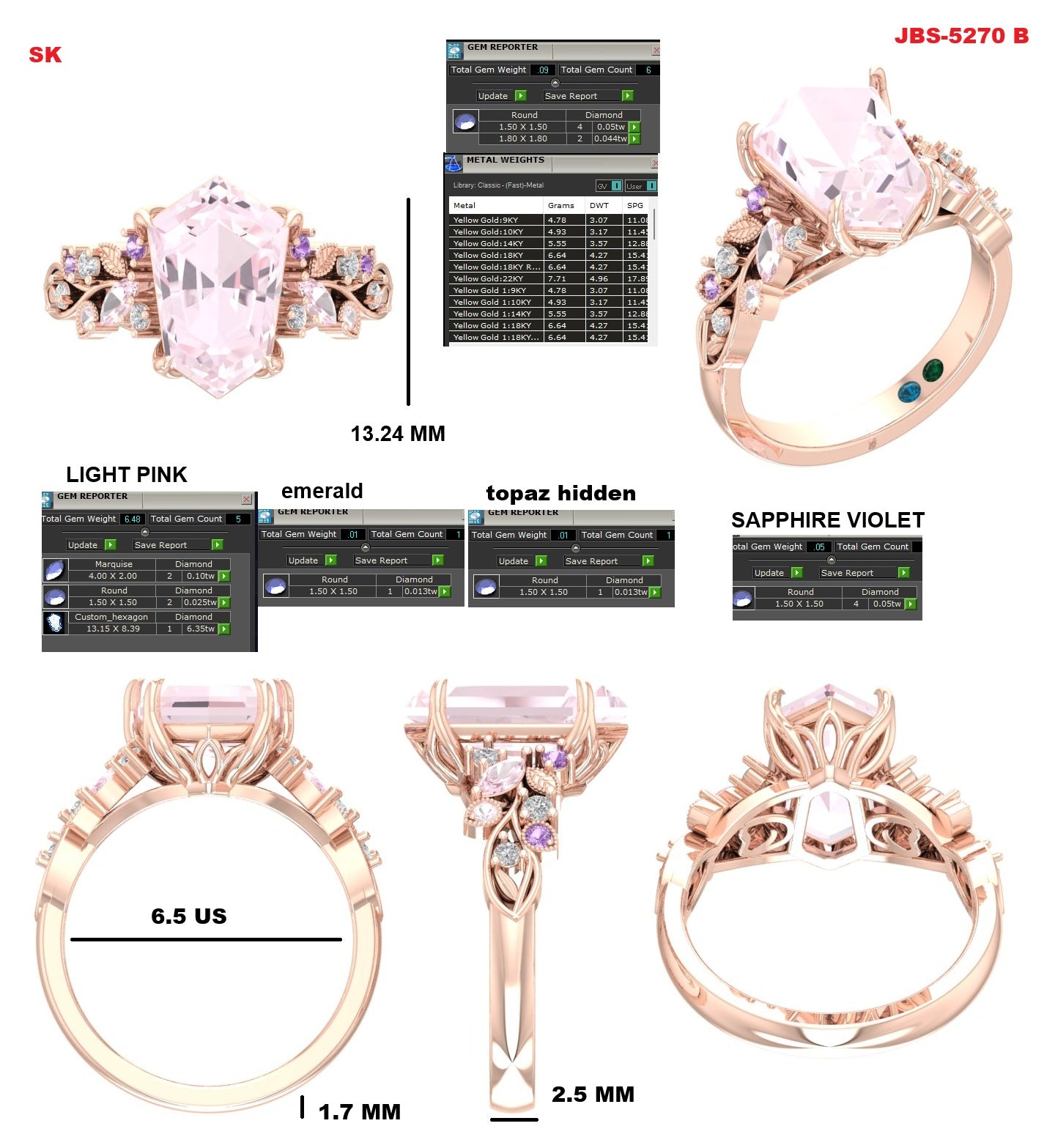 Custom Ring Order Woo