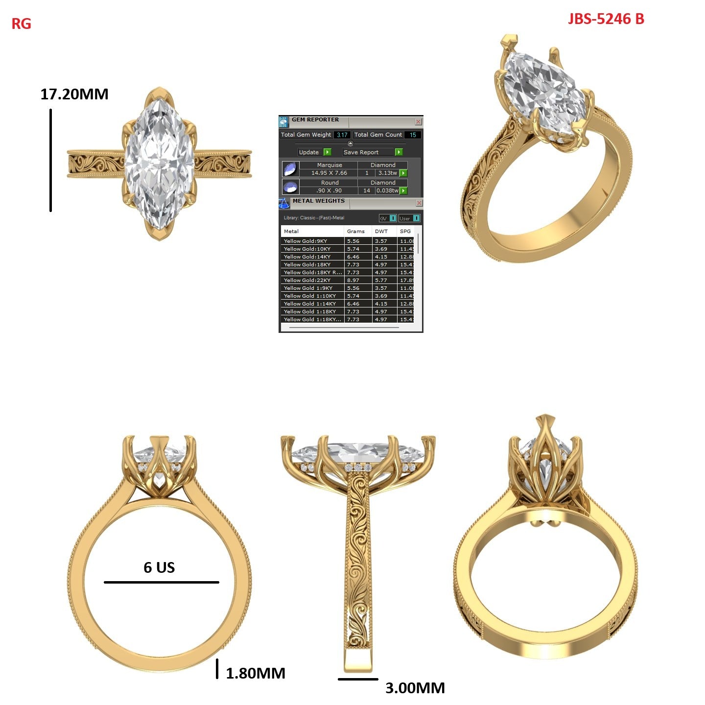 Custom Ring Order Erick