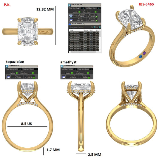Custom Ring Order Paige
